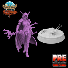 kraliçe terkedilmiş oyun lanetlenmiş vay Warcraft slyvanus Windrunner modüler dünyalar bekçi elf okçu karanlık aktivasyon ölümsüz Banshee gece 3d print model - Mito3D