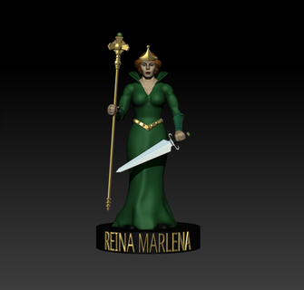 queen marlena Art heman motu he - man he-man masters of the universe from 3d print model - Mito3D