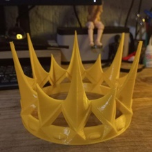 kraliçe kuzgun taç takı telif Kostüm oyunu krallık kostüm kafa bandı monarşi blazon 3d print model - Mito3D