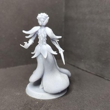 rainha espinhos miniatura 3d print model - Mito3D