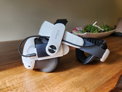 busca 3 bobovr m2 m3 conversão adaptador óculo meta kit cabeça alça bateria pacote 3d print model - Mito3D