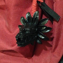 quetzalcoatl pendant backpack jewelry aztec art toy animal jannie mexican legend 3d print model - Mito3D