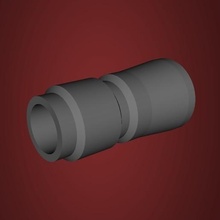 quick connector pressure washer nozzle tool press limpiesa aqua highlighter tube pipe 3d print model - Mito3D