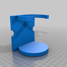 quick cup holder magnetic 3d print model - Mito3D