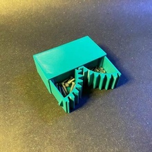 quick drawer box gear cassetto scatola ingranaggi arte 3d print model - Mito3D