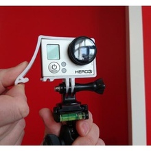 de liberación rápida gopro hero marco gadget la cámara monte 3d print model - Mito3D