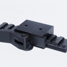 sgancio rapido picatinny rail mount vari sport all'aria aperta nerf airsoft 3d print model - Mito3D