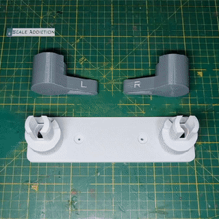 quick release toilet paper hanger supports needed towel wall 3d print model - Mito3D