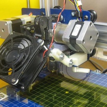 schnell austauschbarer Lüfter-Halter tool 3d 3d-Drucker Kühlung hadron ord-bot Zubehör 3d print model - Mito3D
