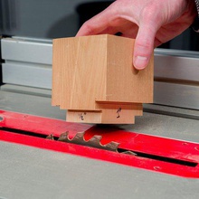 schnell Tisch Sägeblatt Höhe Messen Metrische imperial tool tablesaw 3d print model - Mito3D