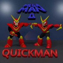quickman megaman2 juego juguete de accesorios super mario sega mega drive retrogaming nintendo interruptor megamanx megaman 8-bit 3d print model - Mito3D