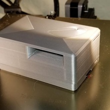 quiet raspberry pi 4b case active cooling gadget 4 b computer 3d print model - Mito3D