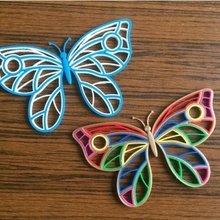 folhos de borboleta jogo A impressão 3d a decoração presente tanyaakinora 3d print model - Mito3D