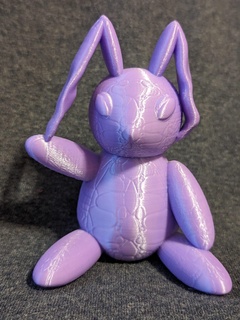 acolchado conejito comercial versión Arte Pascua Resurrección edredón Conejo liebre regalo presente animal decoración 3d print model - Mito3D