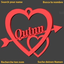 Quinn cœur Cupidon l'amour amour Saint Valentin jch saint valentin amoureux in journée 3d print model - Mito3D