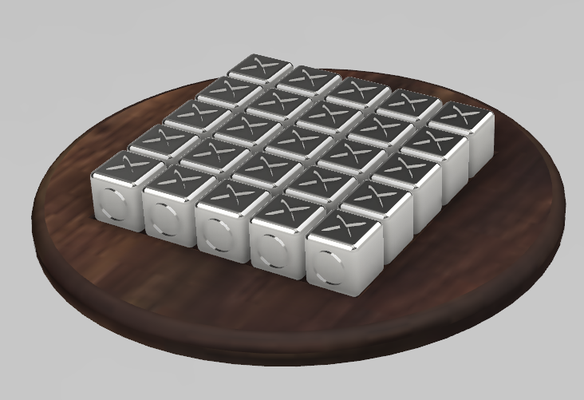 istedi yazı tahtası oyun masa oyunu 3d print model - Mito3D