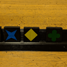 qwirkle tile tray travel version tiles game toy accessories board games boardgames boardgame 3d print model - Mito3D