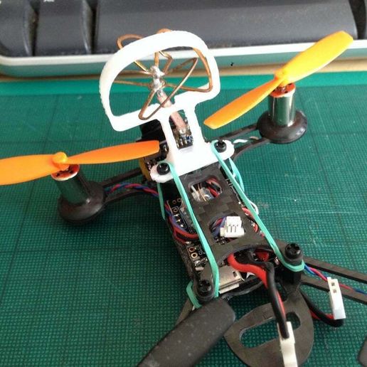 qx95 antena guarda protetor eachine r c_vehicles 3D print model - Mito3D