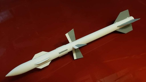 27 alamo missile armement bombe freewing jet munitions r27 fusée su 35 su35 Véhicules 3d print model - Mito3D