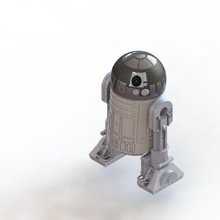 r2 d2 droid 3d print model - Mito3D