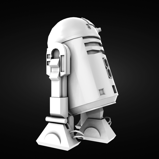 r2d2 Roboter Star Kriege 3D print model - Mito3D