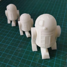 r2d2 sal criba vibradora juego modelo robots 3d print model - Mito3D