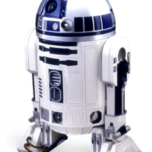 r2d2 starwars sanat bilim film savaşlar yıldız oyuncak oyun 3D print model - Mito3D