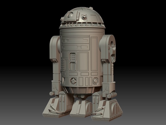 r9 astromech eklemlenme 3d yazdır stl dosyalar model sanat droid star savaşlar galaktik arkadaş karakter un irfan kahramanca animasyonlu droidit bilim fi teknoloji 3d print model - Mito3D