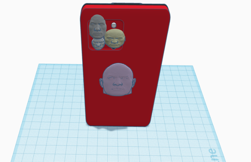 r teléfono rock amanecer gracioso 3d print model - Mito3D