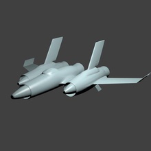 ra3 mig fighter remodeled various aircraft scifi game jet toy sky 3d print model - Mito3D