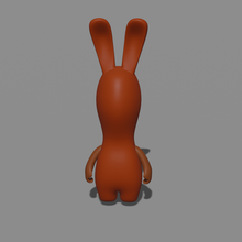rabbid tavşan 3d print model - Mito3D