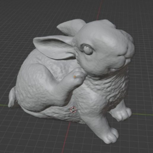 rabbit animals 3D print model - Mito3D