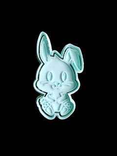 rabbit easter cookie cutter bunny cookies 3d print model - Mito3D