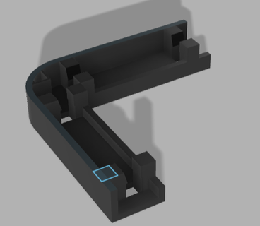coniglio gabbia angolo foca 3d print model - Mito3D