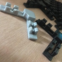 coniglio gabbia clip 3d print model - Mito3D