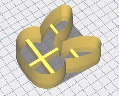 Hase Cokie Cutter Tier 3d print model - Mito3D
