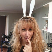 tavşan kulaklar saç grup moda Paskalya Tavşanı bandı bantları baş kafa tavşanlar Aksesuarlar 3d print model - Mito3D