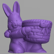 rabbit egg pot paque animal 3d print model - Mito3D
