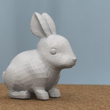 rabbit free various 3d print model - Mito3D