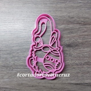 Coelho gnomo biscoito cortador Páscoa Duende gnomerabbit 3d print model - Mito3D