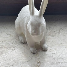 rabbit hase hollow art osterdecko osten eastern bunny 3d print model - Mito3D
