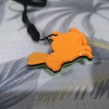 rabbit keychain 3d print model - Mito3D