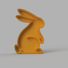 rabbit cutter art cut cookiie bunny cookie 3d print model - Mito3D