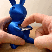 tavşan bant dispenser ev makara viski 3d print model - Mito3D