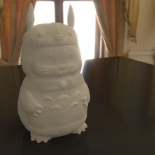 Conejo totoro conejo ghibli anime larmaries personalizado disfraz higpoly Arte solicitud 3d print model - Mito3D