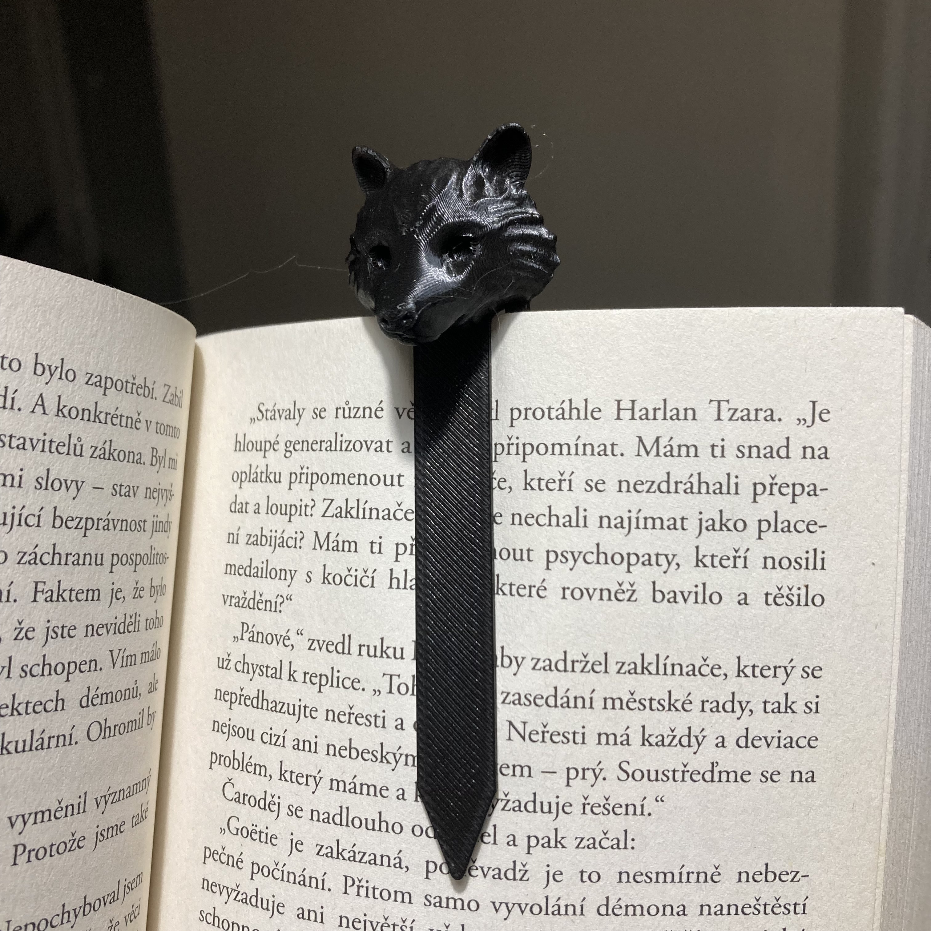raccoon bookmark Home 3D print model - Mito3D