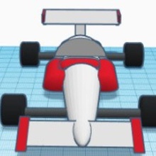 voiture de course jeu f1 3d print model - Mito3D