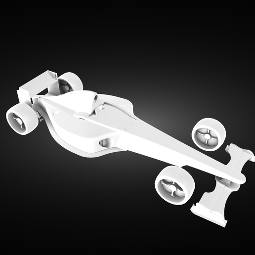 course voiture 3D print model - Mito3D