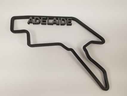 race track art - adelaide Art 3d print model - Mito3D