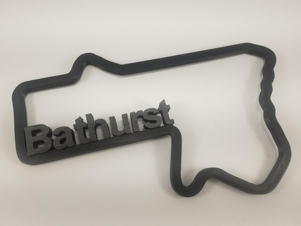 race track art - bathurst Art 3d print model - Mito3D